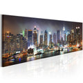 Canvas Print - White reflections in New York