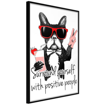 Poster - Positive Bulldog