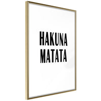 Poster - Hakuna Matata