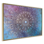 Poster - Blue and Pink Mandala