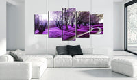 Canvas Print - Lavender orchard