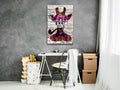 Canvas Print - Hipster Giraffe (1 Part) Vertical