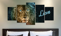 Canvas Print - Gold lion