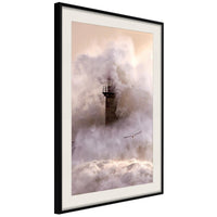 Poster - Lighthouse During a Storm