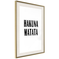 Poster - Hakuna Matata