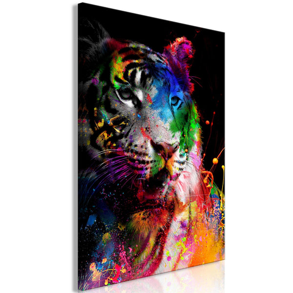 Canvas Print - Bengal Tiger (1 Part) Vertical