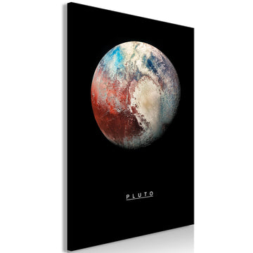 Canvas Print - Pluto (1 Part) Vertical