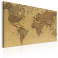 Canvas Print - Ancient World Map