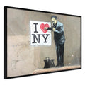 Poster - Banksy: I Heart NY