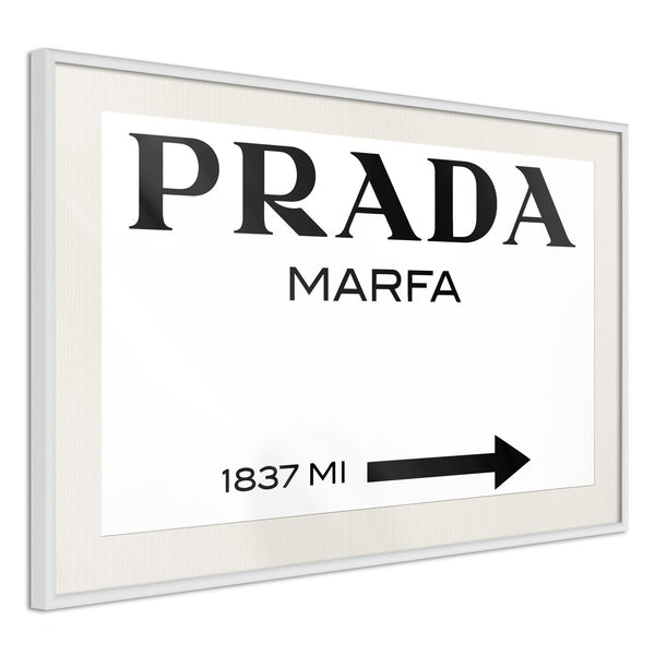 Poster - Prada (White)