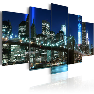 Canvas Print - Blue NYC