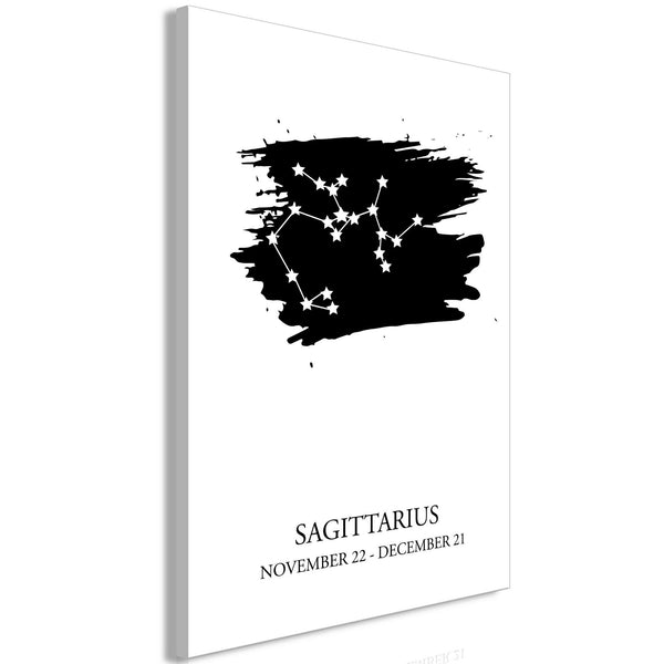 Canvas Print - Zodiac Signs: Sagittarius (1 Part) Vertical