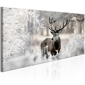 Canvas Print - Deer among Trees