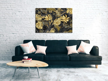 Canvas Print - Luxurious Plants (1 Part) Wide