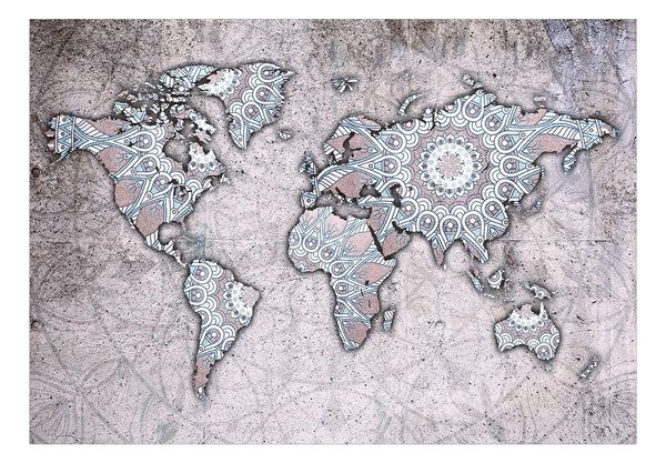 Self-adhesive Wallpaper - Travel Mandala