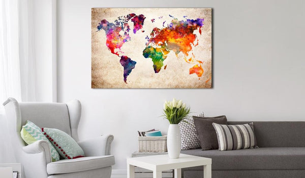 Canvas Print - Colourful Universe