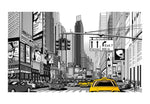 Wallpaper - Yellow cabs in NYC