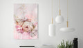 Canvas Print - Melancholic Pink (1 Part) Vertical