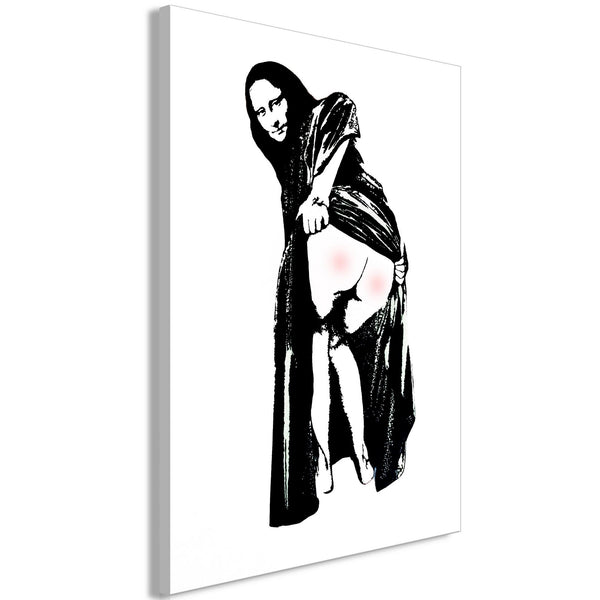 Canvas Print - Painful Sitting (1 Part) Vertical