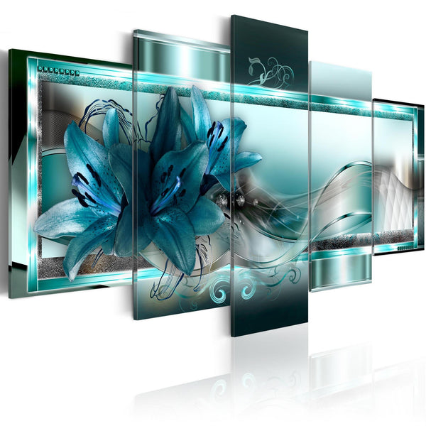 Canvas Print - Sky Blue Lilies