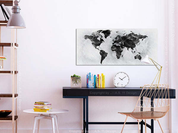 Canvas Print - Concrete World (1 Part) Wide