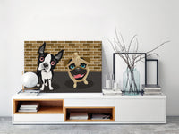 DIY canvas painting - Cute Dogs