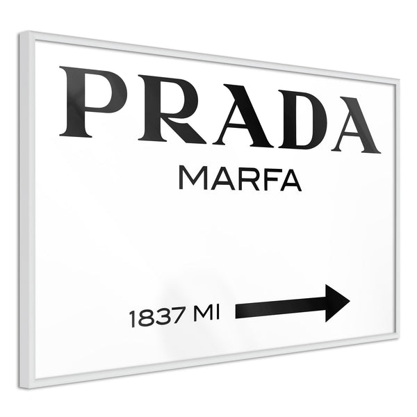 Poster - Prada (White)