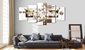 Canvas Print - Flowery Installation