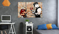 Canvas Print - Caught Mario