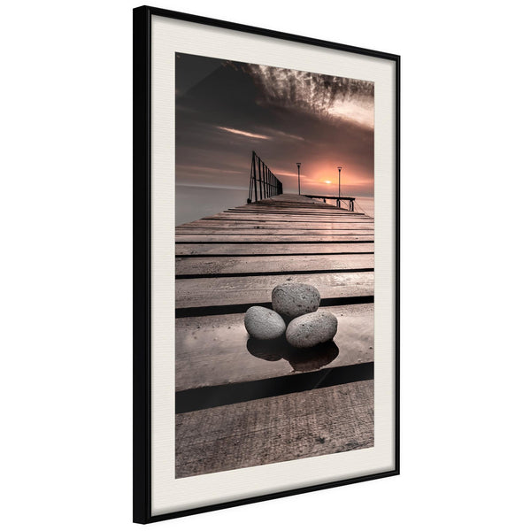 Poster - Stones on the Pier