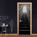 Photo wallpaper on the door - Secret Passage