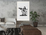 Poster - Banksy: Mona Lisa with Bazooka I