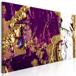 Canvas Print - Purple Wave (1 Part) Narrow