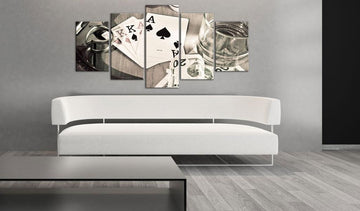 Canvas Print - Poker night