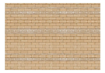 Wallpaper - Brick with ornaments