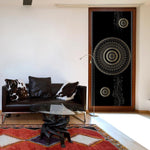 Photo wallpaper on the door - Photo wallpaper - Pattern – circles I