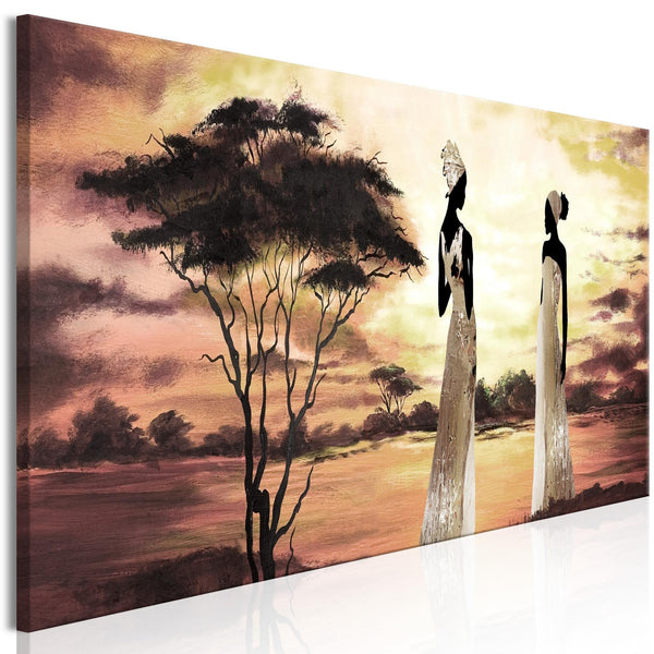 Canvas Print - African Goddesses (1 Part) Narrow