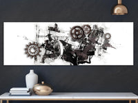 Canvas Print - Complicated Machine (1 Part) Narrow