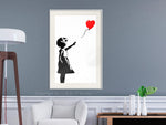 Poster - Banksy: Girl with Balloon I