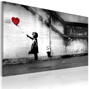 Canvas Print - hope (Banksy)