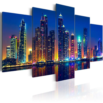 Canvas Print - Nights in Dubai