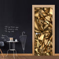 Photo wallpaper on the door - Photo wallpaper - Golden Geometry I