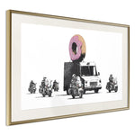 Poster - Banksy: Donuts (Strawberry)