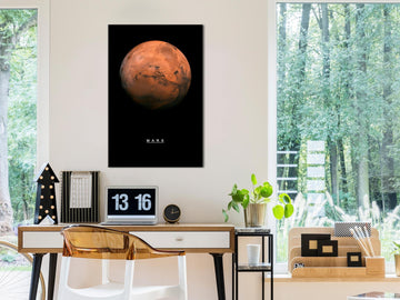 Canvas Print - Mars (1 Part) Vertical