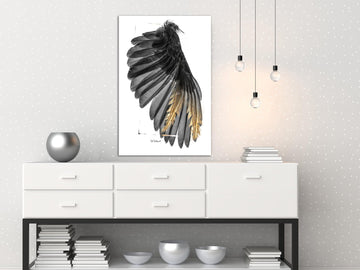 Canvas Print - Devil's Wing (1 Part) Vertical