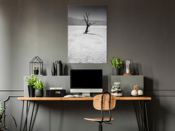 Canvas Print - Tree in the Desert (1 Part) Vertical