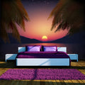 Self-adhesive Wallpaper - Romantic evening on the beach