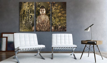 Canvas Print - Buddha statue