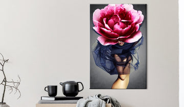 Canvas Print - Flower Girl (1 Part) Vertical