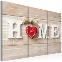 Canvas Print - The Heart of the Home